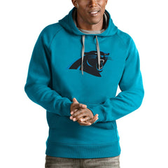 Carolina Panthers Antigua Victory Pullover Hoodie Blue - NFL