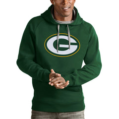 Green Bay Packers Antigua Victory Pullover Hoodie Green - NFL