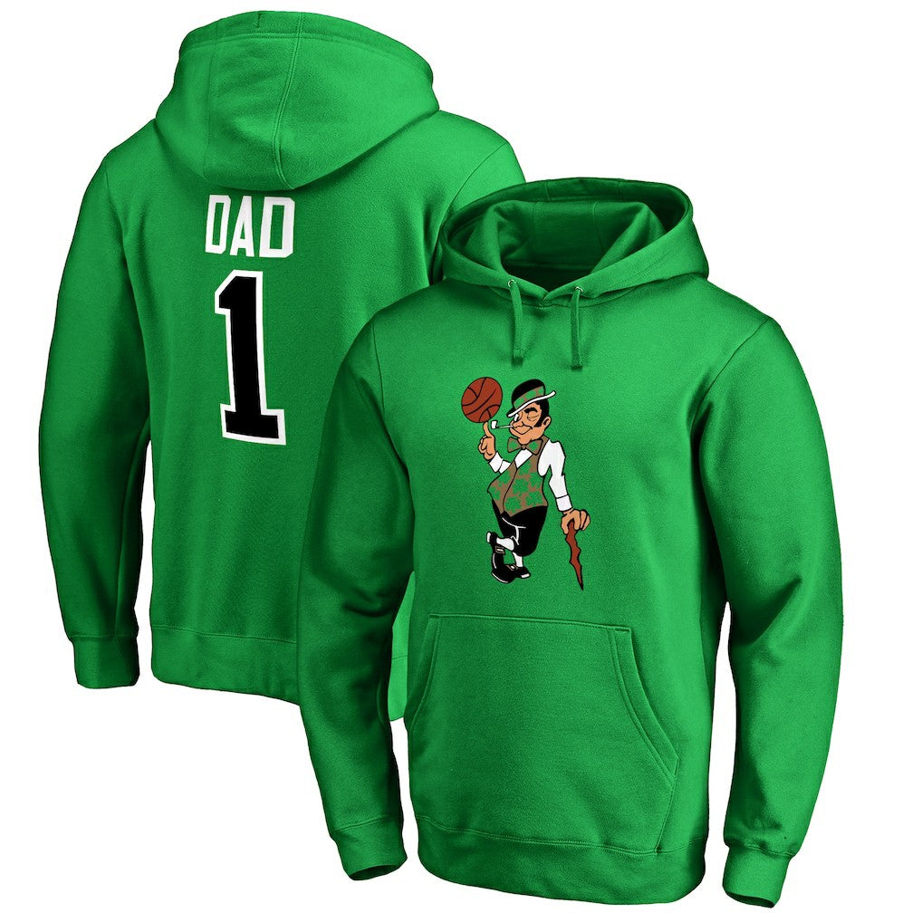 NBA - Boston Celtics #1 Dad Pullover Hoodie - Kelly Green