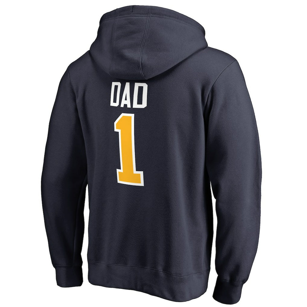NBA - Indiana Pacers #1 Dad Pullover Hoodie - Navy