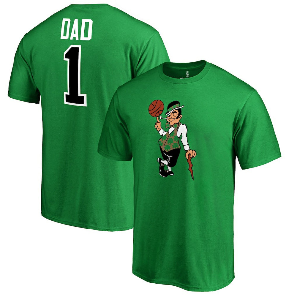 NBA - Boston Celtics #1 Dad T-Shirt - Kelly Green