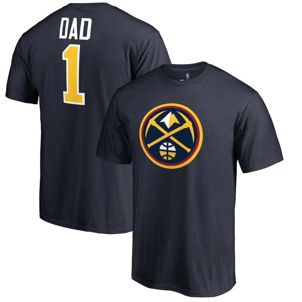 NBA - Denver Nuggets #1 Dad T-Shirt - Navy