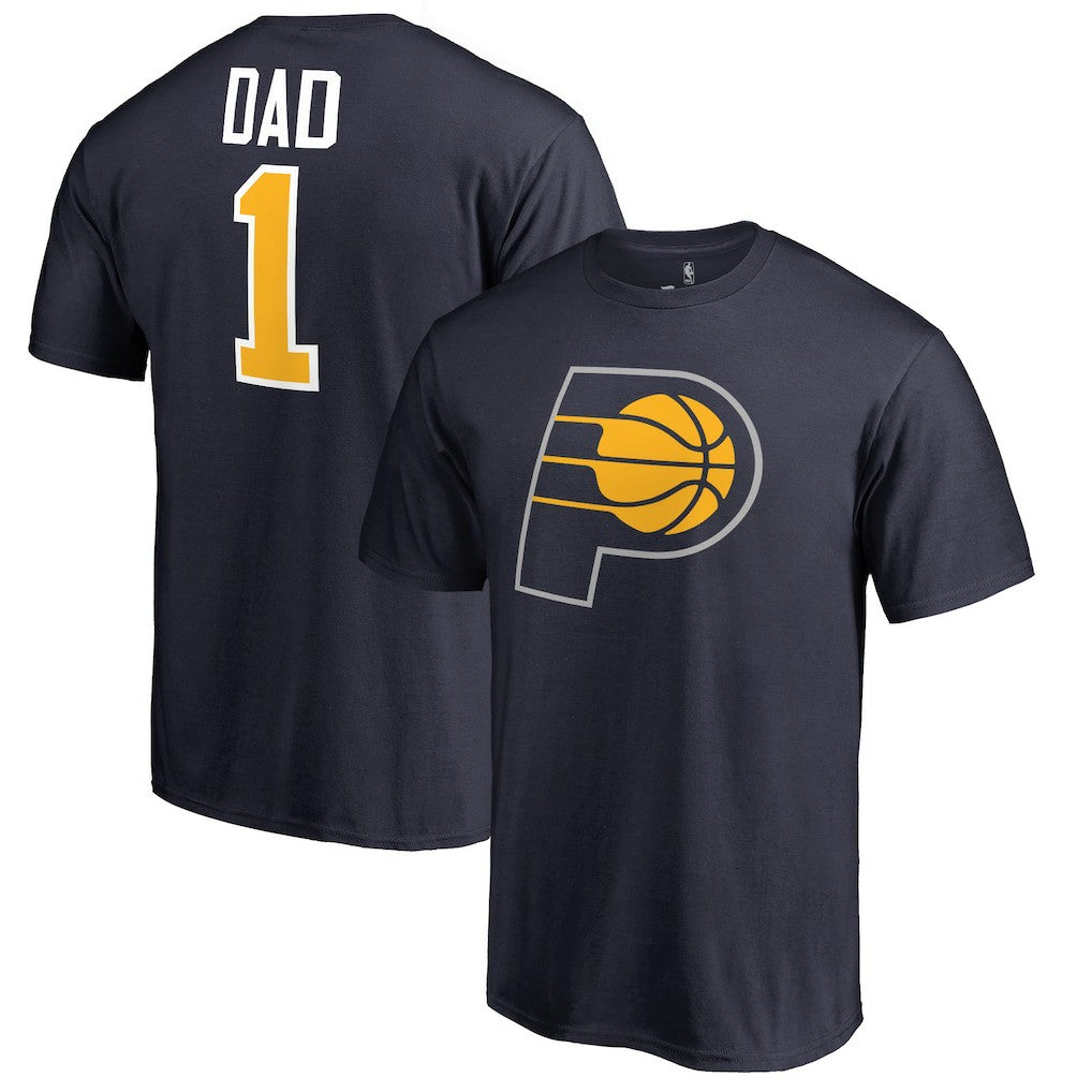 NBA - Indiana Pacers #1 Dad T-Shirt - Navy