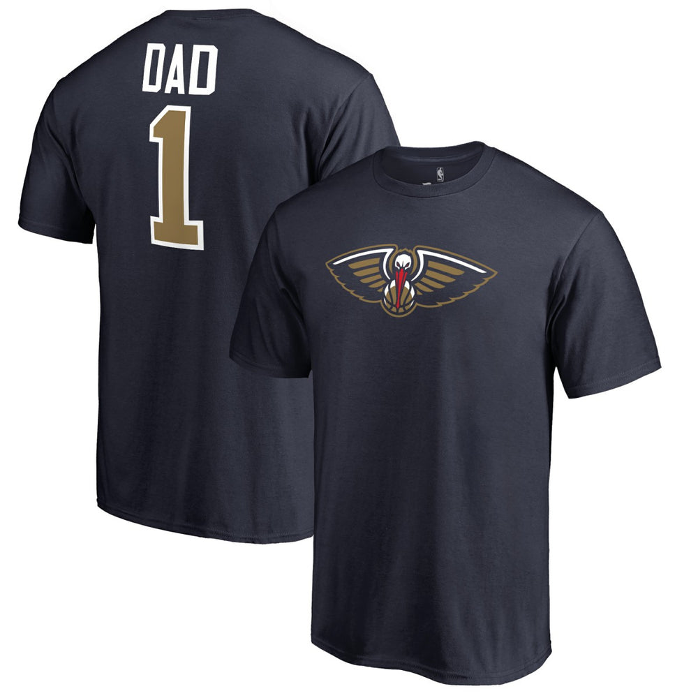 NBA - New Orleans Pelicans #1 Dad T-Shirt - Navy