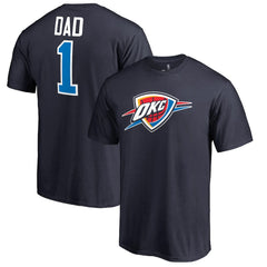 NBA - Oklahoma City Thunder #1 Dad T-Shirt - Navy