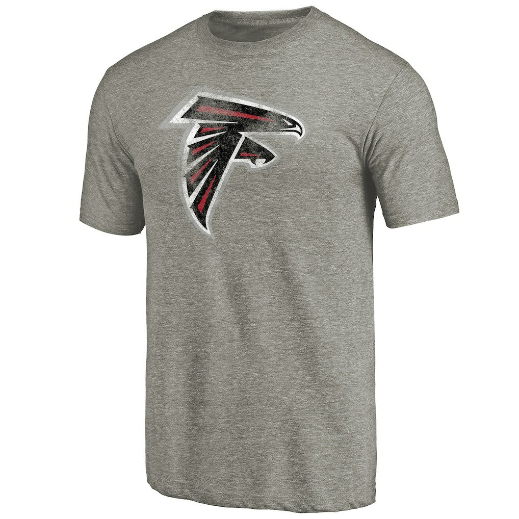 Atlanta Falcons Distressed Team T-Shirt Ash - NFL