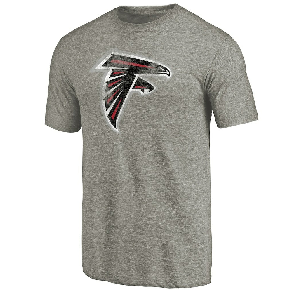 Atlanta Falcons Distressed Team T-Shirt Ash - NFL