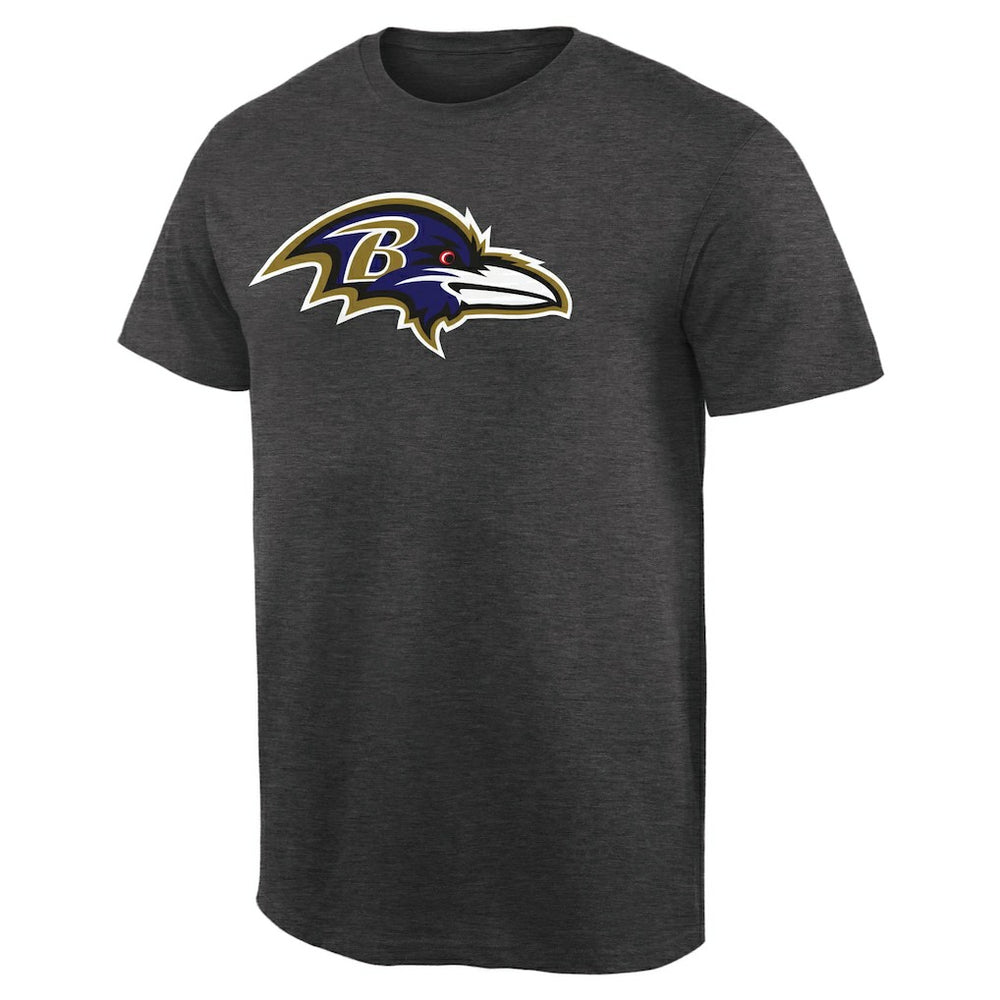 Baltimore Ravens Rally Logo T-Shirt Heathered Gray - NFL
