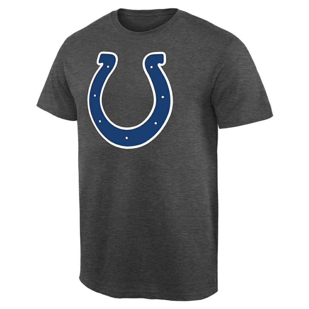 Indianapolis Colts Rally Logo T-Shirt Heathered Gray - NFL