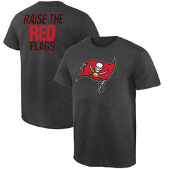Tampa Bay Buccaneers Rally Logo T-Shirt Heathered Gray - NFL