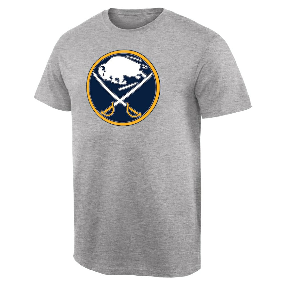Buffalo Sabres - Team Primary Logo T-Shirt Ash