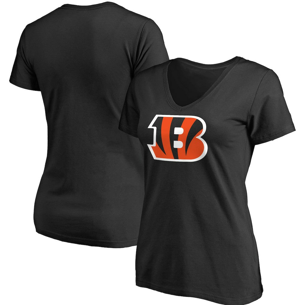 Cincinnati Bengals Women's Primary Team Logo T-Shirt Black - NFL
