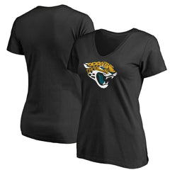 Jacksonville Jaguars Women's Primary Team Logo T-Shirt Black - NFL