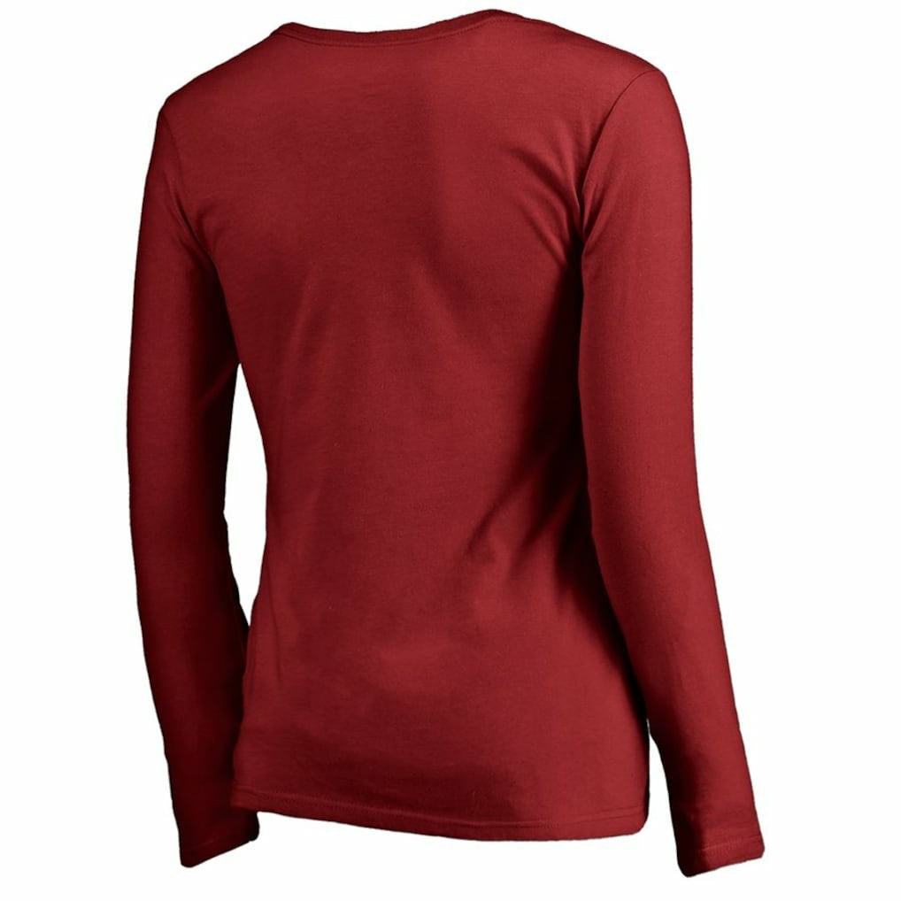 Arizona Cardinals Women's Primary Team Logo Long Sleeve T-Shirt Cardinal - NFL