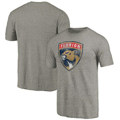 Florida Panthers - New Logo Tri-Blend T-Shirt Gray
