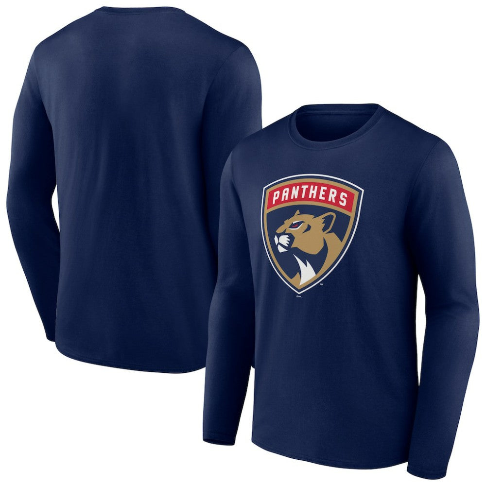 Florida Panthers - New Logo Long Sleeve T-Shirt Navy