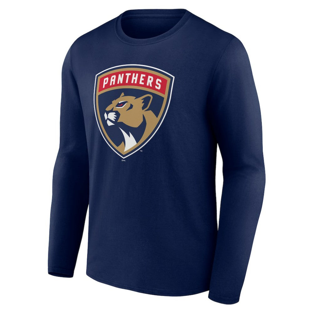 Florida Panthers - New Logo Long Sleeve T-Shirt Navy