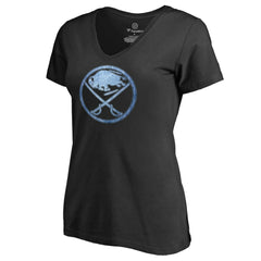 Buffalo Sabres - Women's Pond Hockey T-Shirt Black