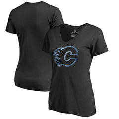 Calgary Flames - Women's Pond Hockey T-Shirt Black