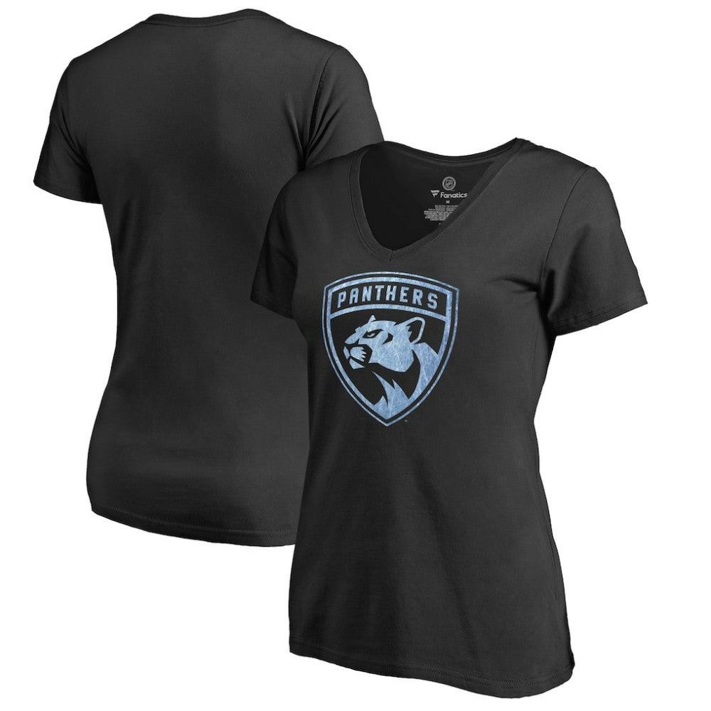 Florida Panthers - Women's Pond Hockey T-Shirt Black