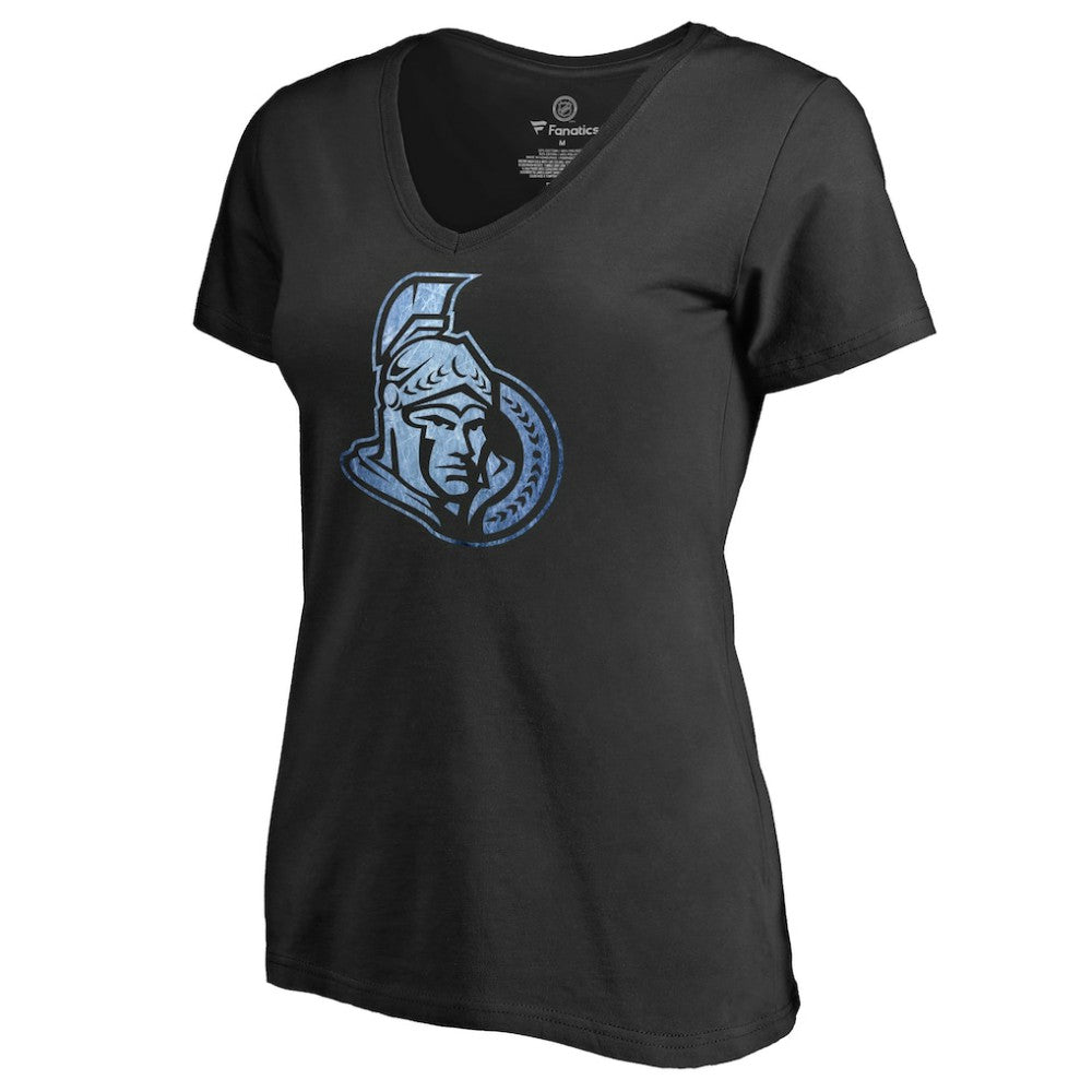 Ottawa Senators - Women's Pond Hockey T-Shirt Black