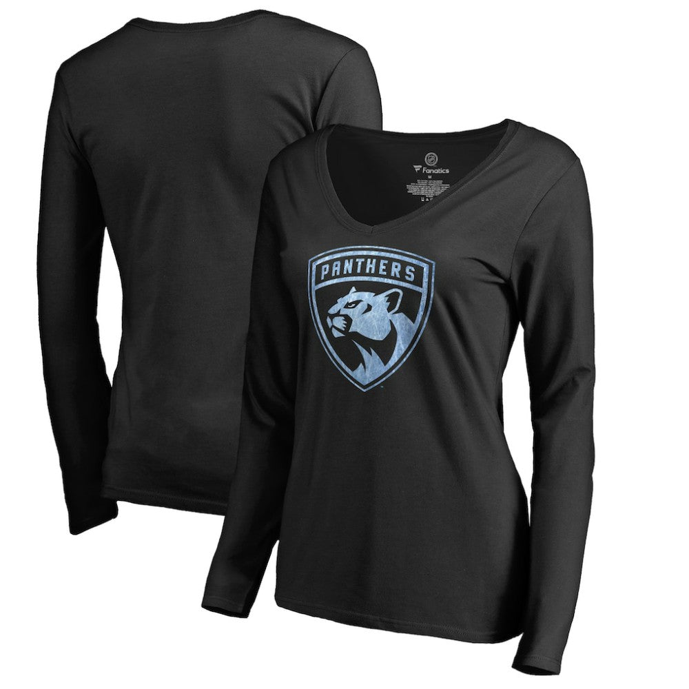Florida Panthers - Women's Pond Hockey Long Sleeve T-Shirt Black