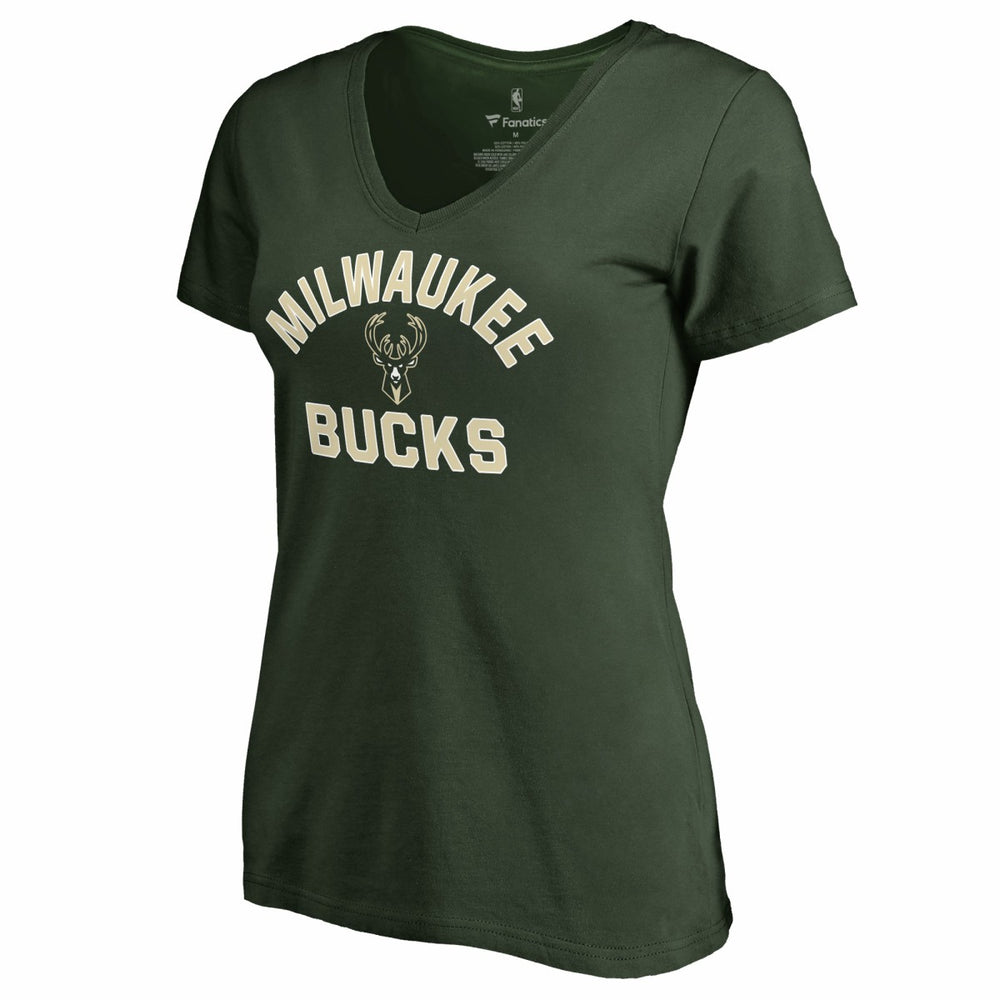 NBA - Milwaukee Bucks Women's Overtime T-Shirt - Green