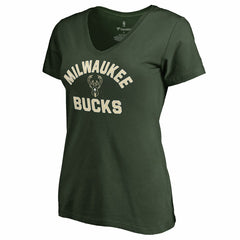 NBA - Milwaukee Bucks Women's Overtime T-Shirt - Green
