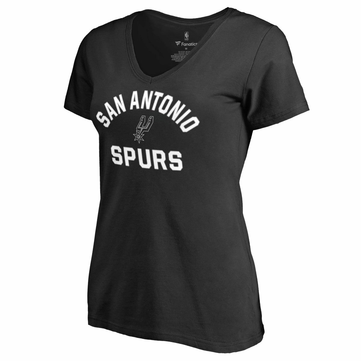 NBA - San Antonio Spurs Women's Overtime T-Shirt - Black