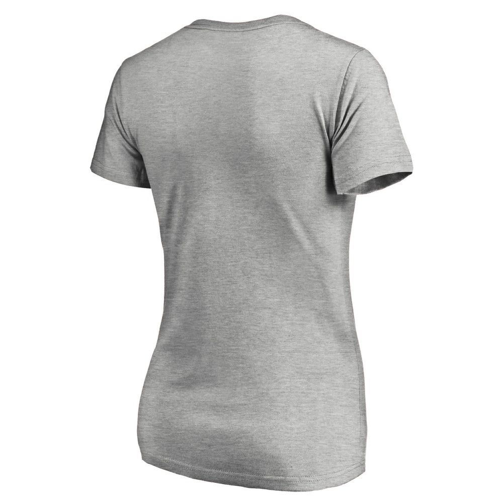 NBA - Memphis Grizzlies Women's Overtime V-Neck T-Shirt - Heather Gray