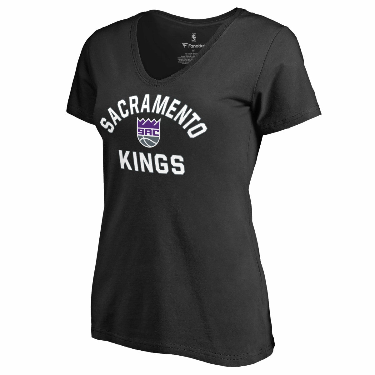 NBA - Sacramento Kings Women's Overtime T-Shirt - Black