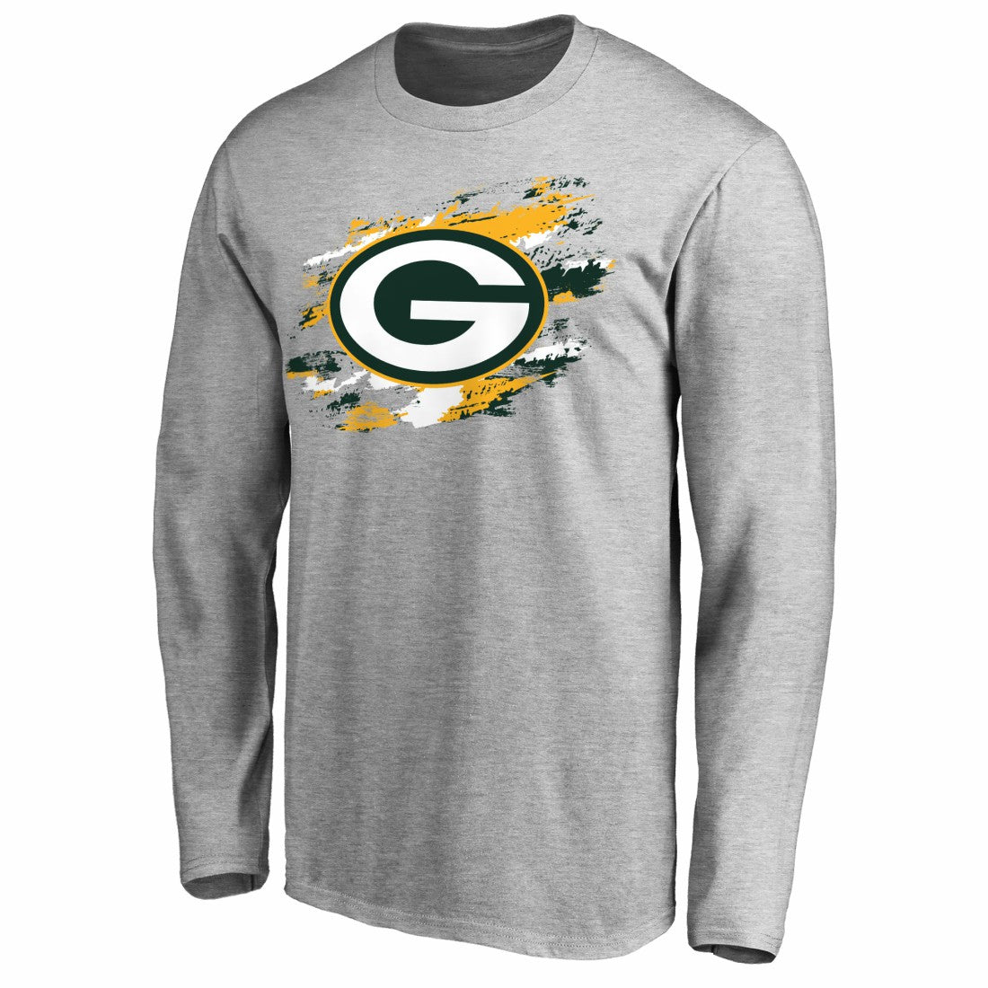 Green Bay Packers True Colors Long Sleeve T-Shirt Ash - NFL