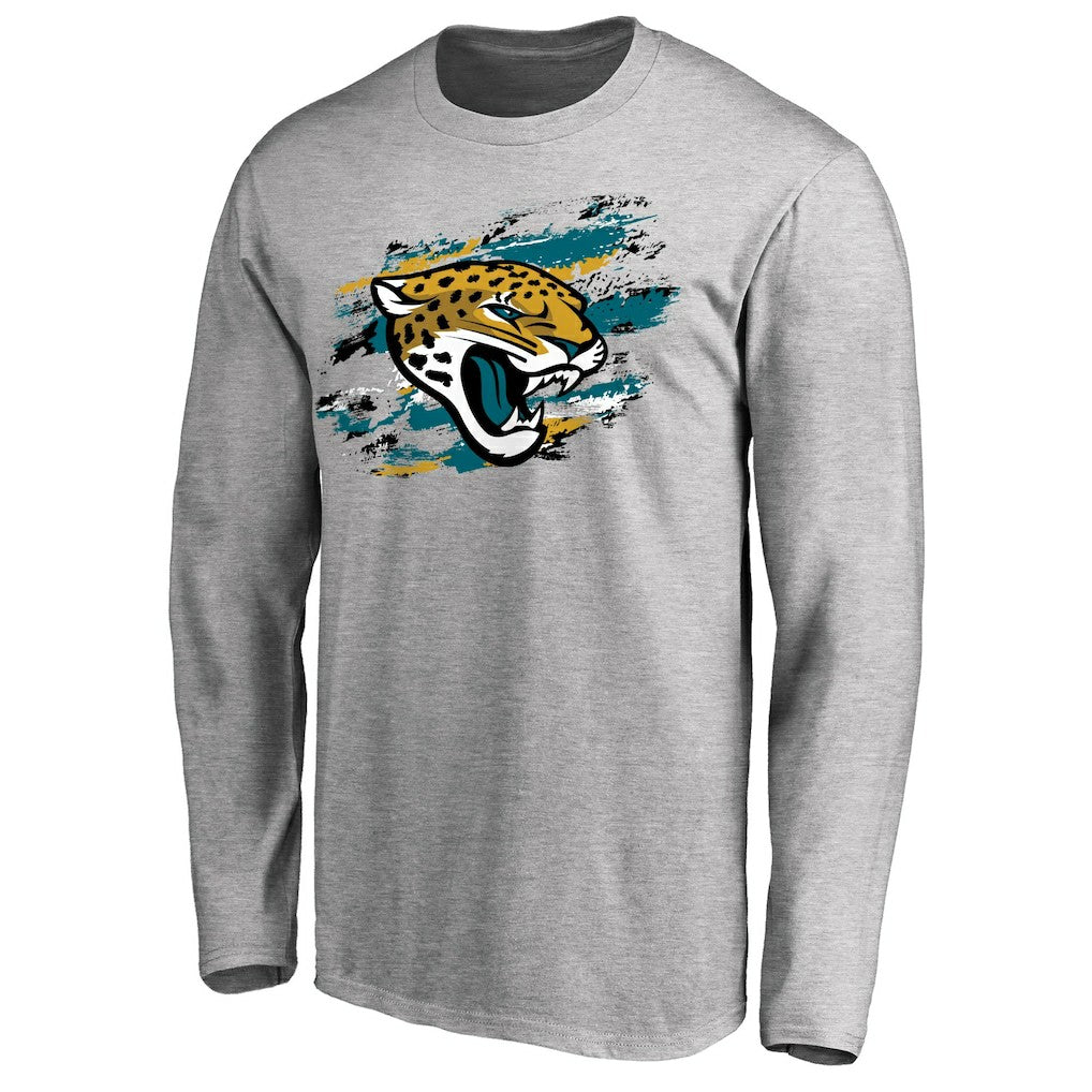 Jacksonville Jaguars True Colors Long Sleeve T-Shirt Ash - NFL