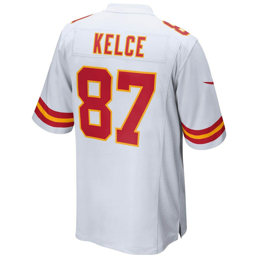 Travis Kelce Kansas City Chiefs Youth Game Jersey White - Nike