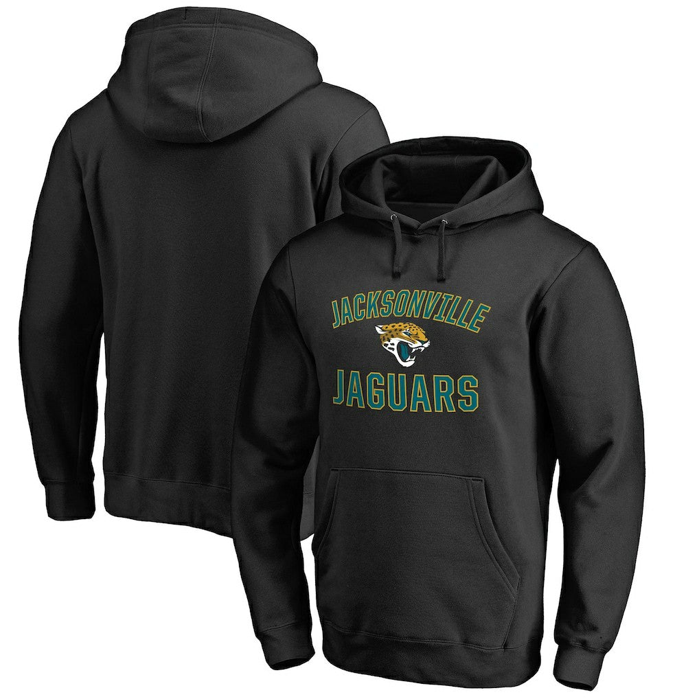 Jacksonville Jaguars Victory Arch Pullover Hoodie Black - NFL