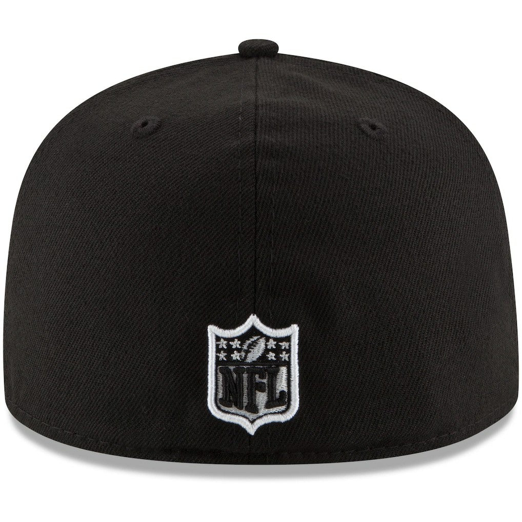 Chicago Bears New Era B-Dub 59FIFTY Fitted Hat Black - NFL