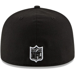 Chicago Bears New Era B-Dub 59FIFTY Fitted Hat Black - NFL