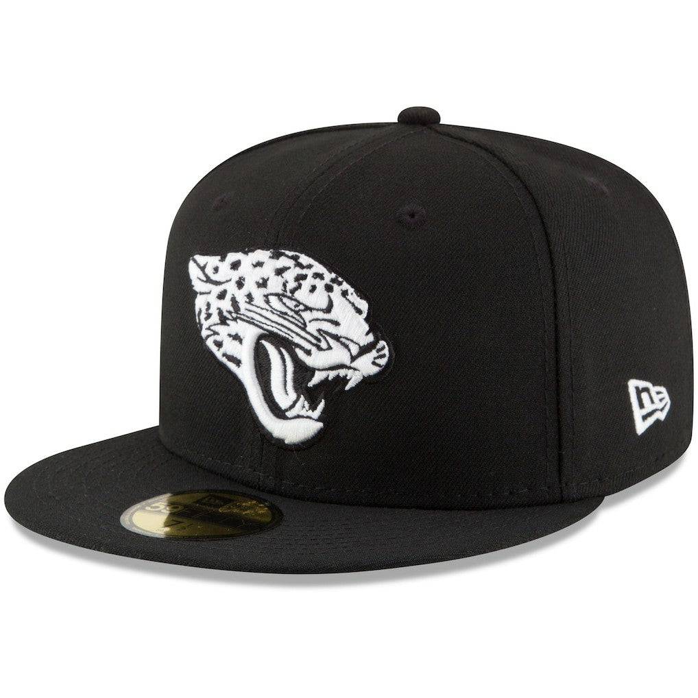 Jacksonville Jaguars New Era B-Dub 59FIFTY Fitted Hat Black - NFL