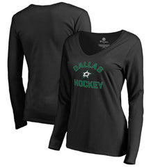 Dallas Stars - Women's Overtime Long Sleeve T-Shirt Black