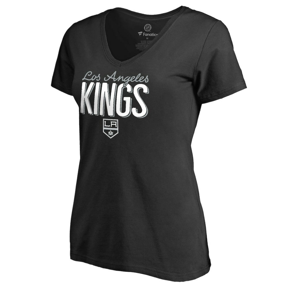 Los Angeles Kings - Women's Nostalgia T-Shirt Black