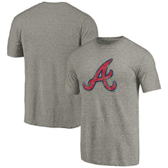 Atlanta Braves Distressed Team 2 Tri-Blend T-Shirt Near Me