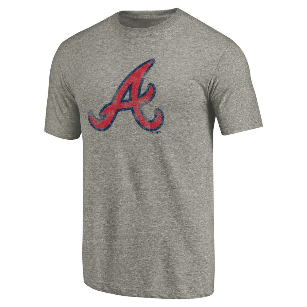Atlanta Braves Distressed Team 2 Tri-Blend T-Shirt Near Me