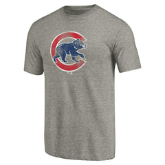 Chicago Cubs Distressed Team Tri-Blend T-Shirt Sale