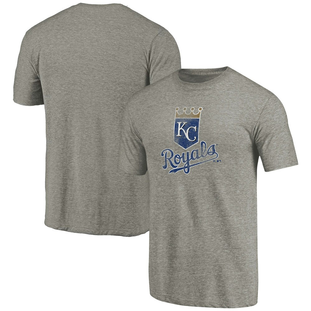 Kansas City Royals Distressed Team Tri-Blend T-Shirt Lifestyle