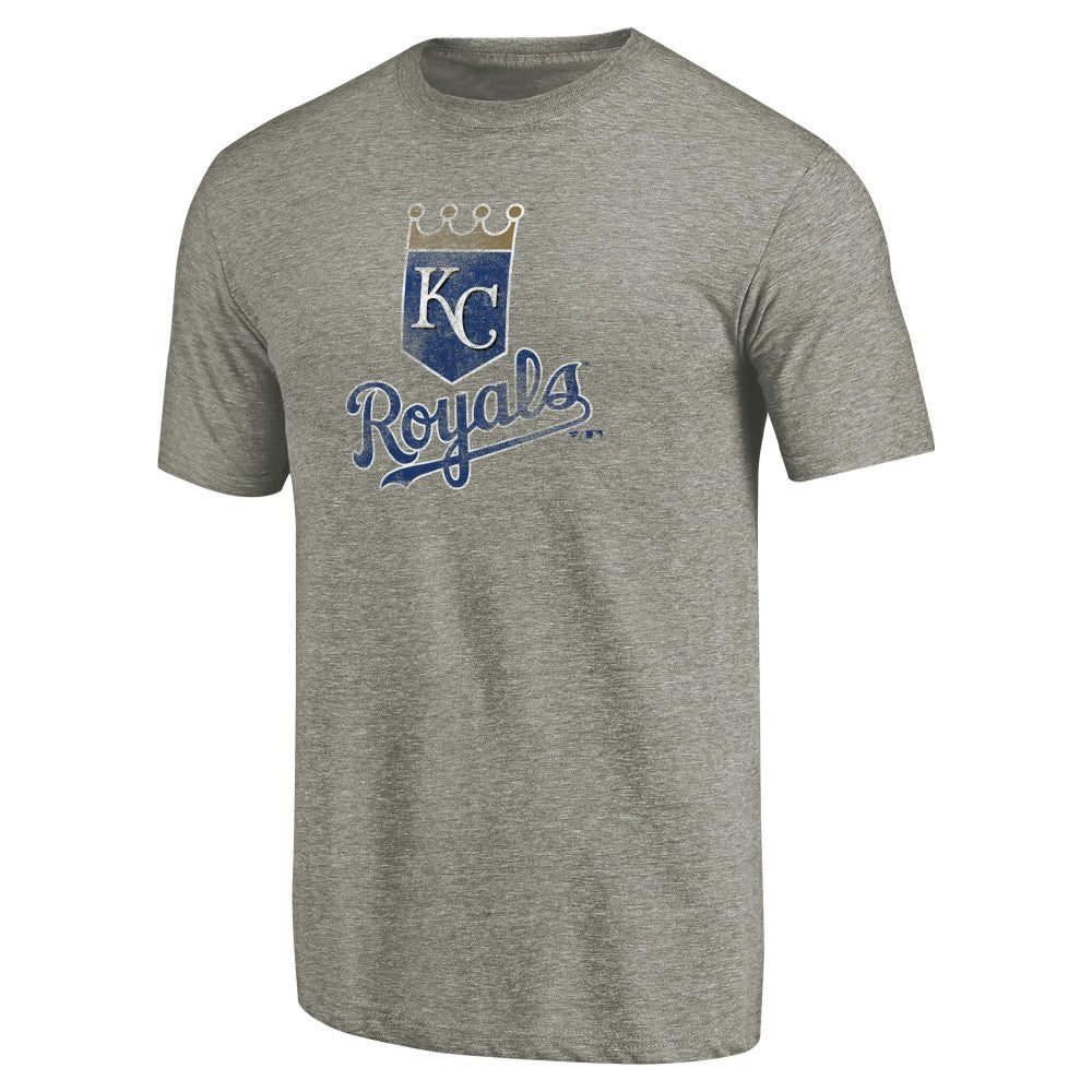 Kansas City Royals Distressed Team Tri-Blend T-Shirt Lifestyle