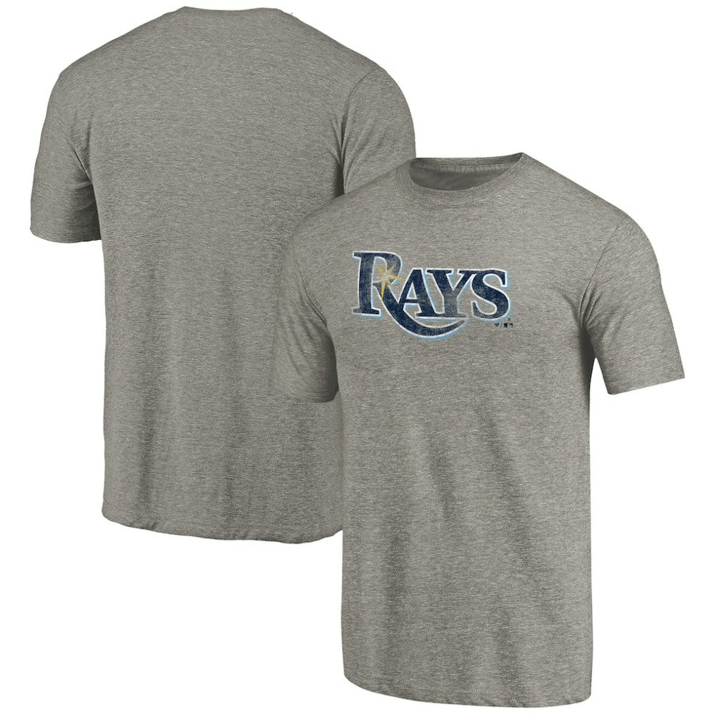 Tampa Bay Rays Distressed Team Tri-Blend T-Shirt Near Me