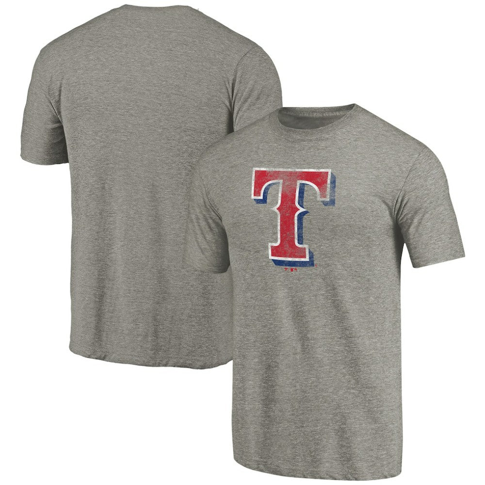 Texas Rangers Distressed Team Tri-Blend T-Shirt On Sale