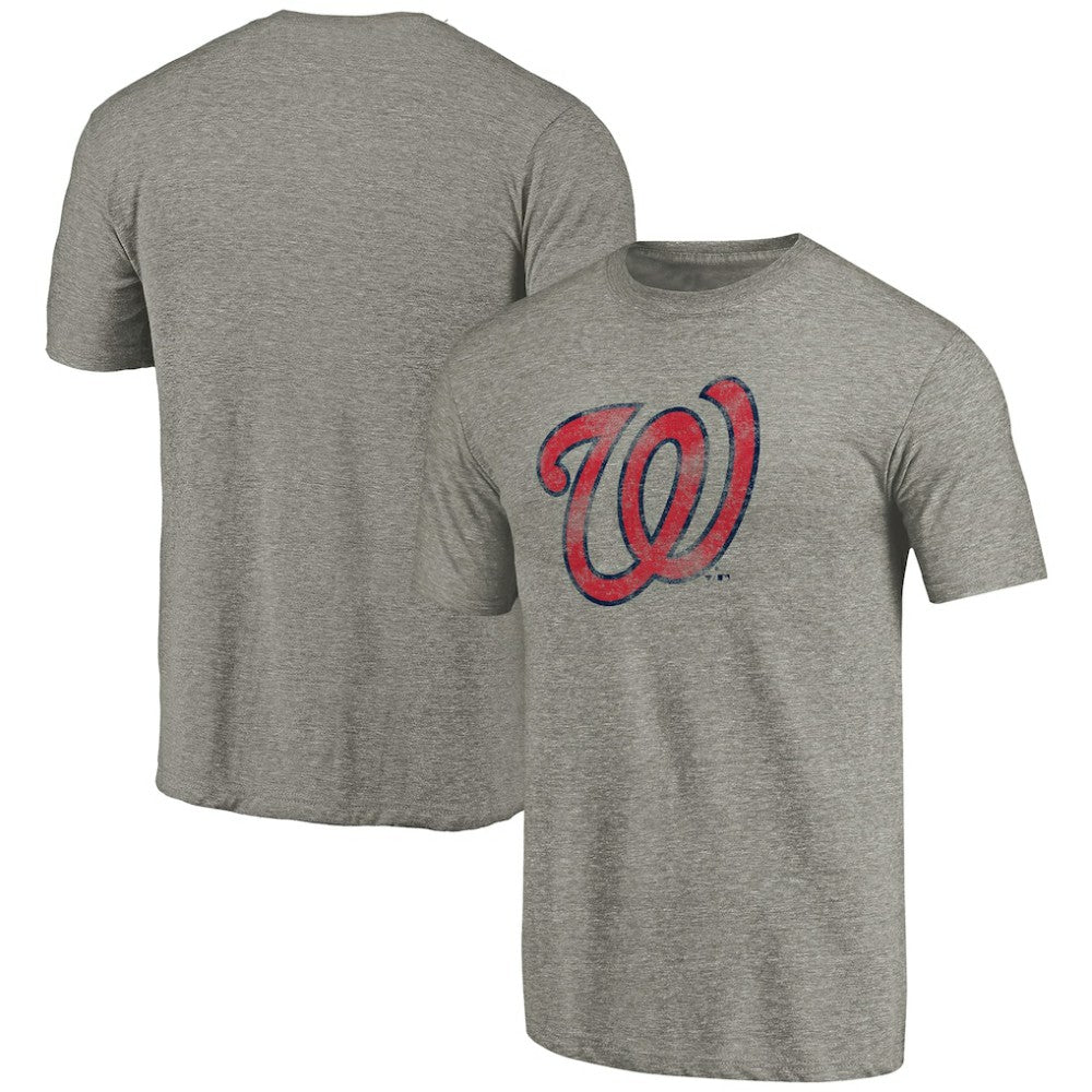 Washington Nationals Distressed Team Tri-Blend T-Shirt On Sale