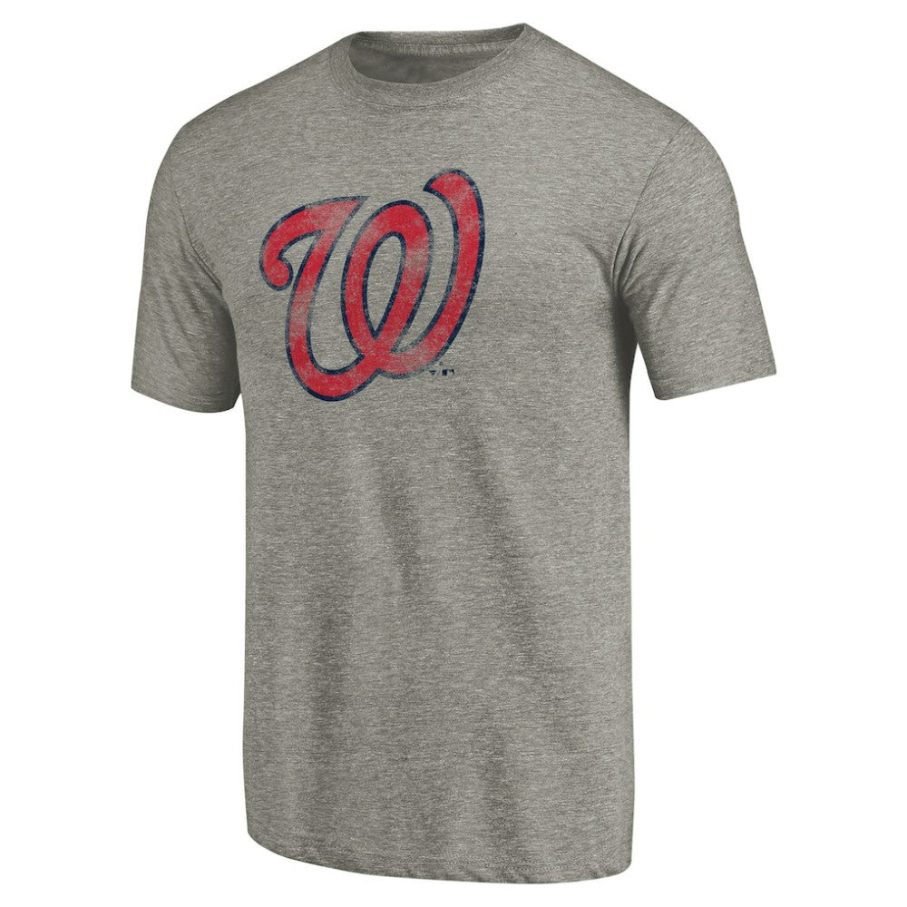 Washington Nationals Distressed Team Tri-Blend T-Shirt On Sale