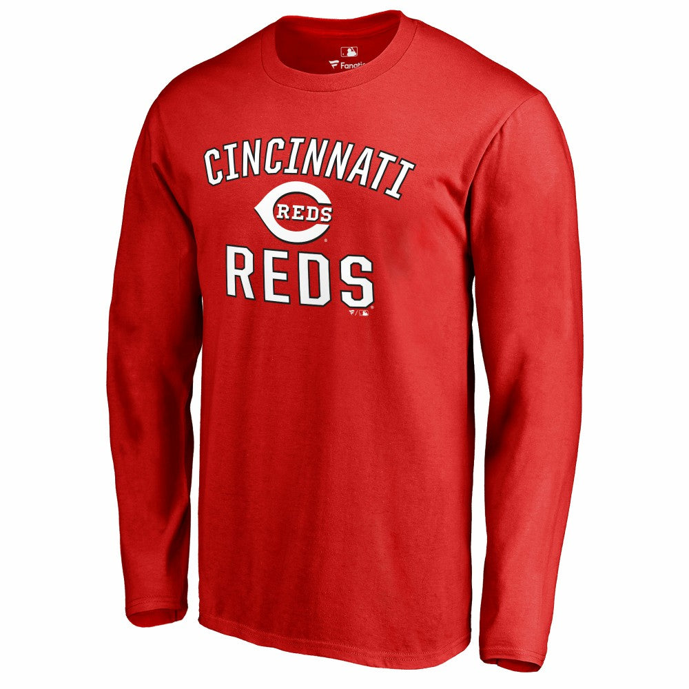 Cincinnati Reds Victory Arch Long Sleeve T-Shirt Clearance